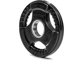 Kummeeritud raskusketas Gymstick Rubber Weight Plate 2.5 kg