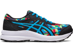 Laste jooksujalatsid Asics Contend 8 GS must/sinine/kirju