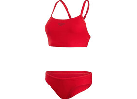 Naiste bikiinikomplekt Speedo Endurance+ Thinstrap 2PC W punane