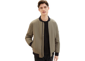 Meeste jakk Tom Tailor Denim Bomberjacket M 1038926 roheline