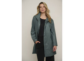 Naiste kevadine vihmamantel Rino&Pelle Mago tumehall