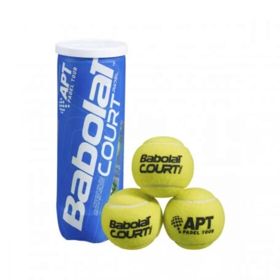 Padelipallid Babolat COURT PADEL X3 kollane