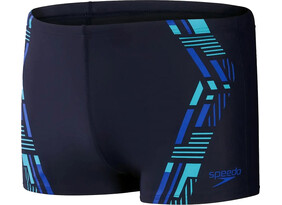 Meeste ujumispüksid Speedo Tech Print Aquashort M tumesinine