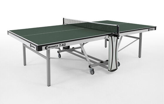 Lauatenniselaud Sponeta S 7-62 i indoor, roheline  ITTF