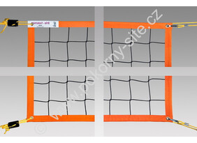 Võrkpallivõrk/rannavõrkpalli treeningvõrk Beach Sport Econom, kevlar tross