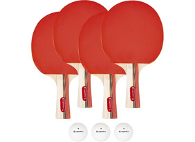 Lauatennisereketite komplekt Insportline Ekiset EK2 4 reketit +3 palli