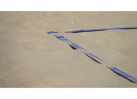 Rannavõrkpalli piirid Sport 8X16 m, punane