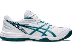 Meeste tennisejalatsid Asics Court Slide 2 valge/roheline