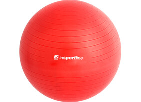 Võimlemispall Insportline 65 cm punane, kandevõime 600 kg