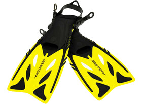 Ujumislestad Aqua Speed Eon must/kollane