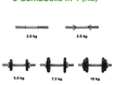 Reguleeritavad hantlid Tunturi 2X10 kg