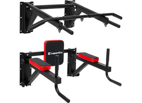 Dipiraam Wall-Mounted Pull-Up Bar & Parallel Bars inSPORTline Wallar