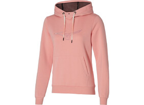 Naiste dressipluus Mizuno Release Hoodie roosa