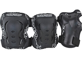 Rulluisukaitsmed Tempish Fid must/valge