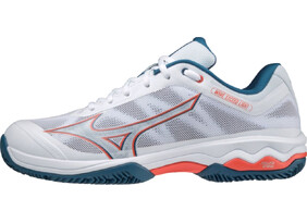 Meeste tennisejalatsid Mizuno WAVE EXCEED LIGHT CC valge/punane/sinine