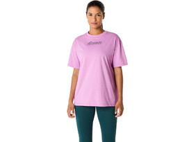 Naiste treeningsärk/ t-särk Asics Logo Tee lilla
