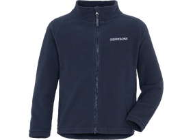 Laste fliispusa Didriksons Monte Kids' Full-Zip 10 tumesinine