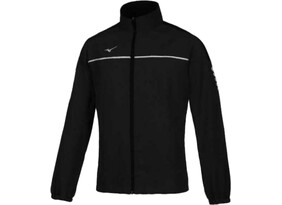 Laste treeningjakk Mizuno Tokyo Micro Track Jacket Jr must/valge