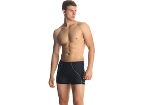 Meeste ujumispüksid Aqua-Speed Harry must/roheline