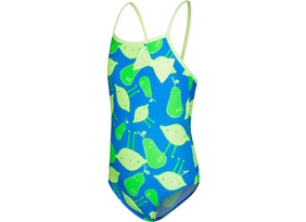 Laste ujumistrikoo Speedo BOW SWIMSUIT sinine/kollane