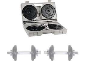 Reguleeritavate hantlite komplekt inSportline 2x10 kg