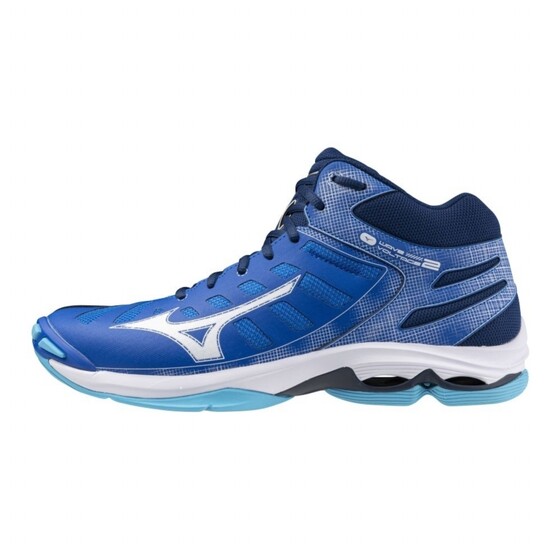 Võrkpallijalatsid Mizuno WAVE VOLTAGE 2 MID sinine