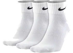 Sokid Nike Lightweight Quarter 3 paari valge