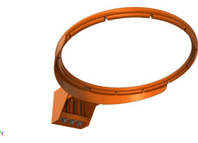 Korvpallirõngas vedruga Springmatic 105