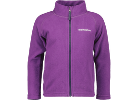 Laste fliispusa Didriksons Monte Kids' Full-Zip 10 lilla
