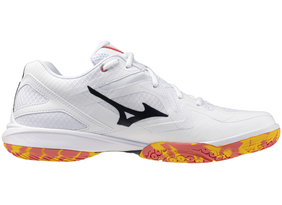 Sulgpallijalatsid Mizuno WAVE CLAW 3(U) valge/oranž