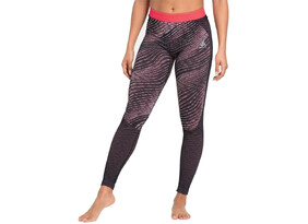 Naiste soe pesu püksid Odlo The Blackcomb Base Layer Bottoms roosa/must