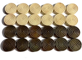 Kabenupud puidust 24tk