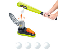 Laste pesapallikomplekt viskemasinaga inSPORTline