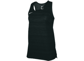 Naiste treeningsärk Nike WOMENS NIKE STOCK DRY MILER SINGLET must