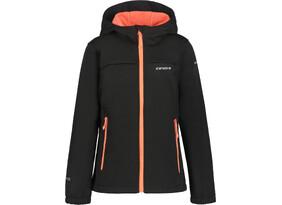 Laste softshell Icepeak Kleve JR must/roosa