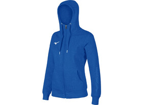 Naiste dressipluus Mizuno Sweat FZ Hoodie W sinine