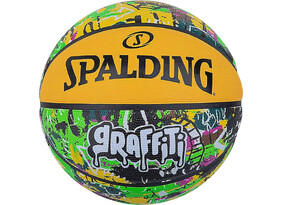 Korvpall Spalding Graffity kollane suurus 5