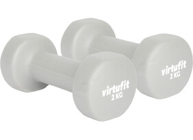 Hantlid VirtuFit Vinyl Dumbbell Set Pro 2 x 2 kg
