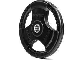 Kummeeritud raskusketas Gymstick Rubber Weight Plate 25 kg