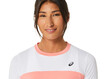 Treeningsärk Asics WOMEN COURT SS TOP roosa/valge