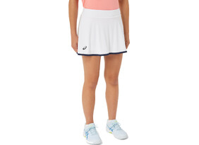 Laste tenniseseelik Asics Girls Tennis Skort valge