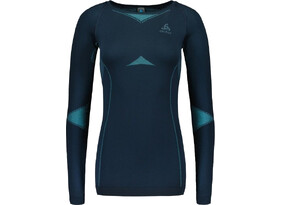 Naiste soe pesu särk Odlo Fundamentals Performance Warm W tumesinine