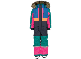 Laste kombekas Didriksons Björnen Multi 2 sinine/roheline/roosa