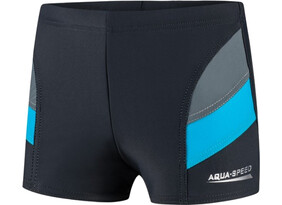 Laste ujumispüksid Aqua-Speed Andy tumehall/sinine