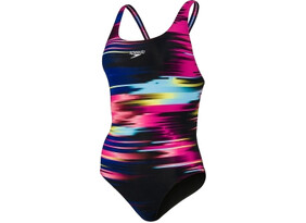 Naiste ujumistrikoo Speedo Placement Powerback kirju